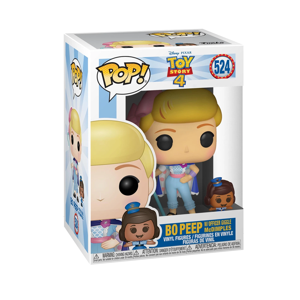 POP! Toy Story 4 - n°524 BO PEEP W/Officer Giggle McDIMPLES