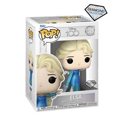 POP! Frozen (Disney 100) -  n°1319 Elsa (Diamond Collection)