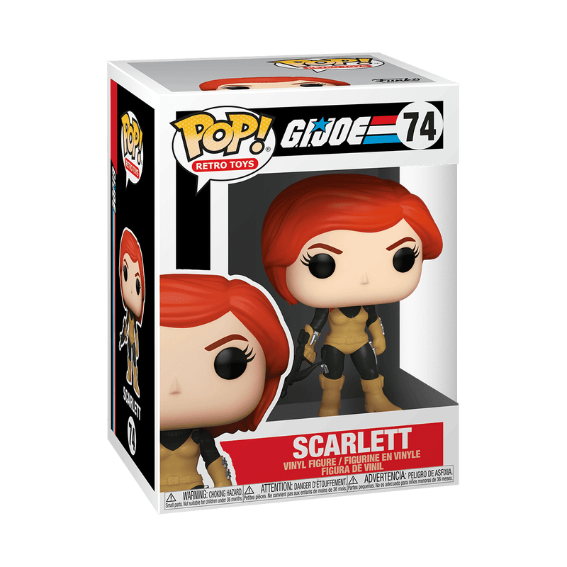POP! G.I.JOE -  n°74 Scarlett
