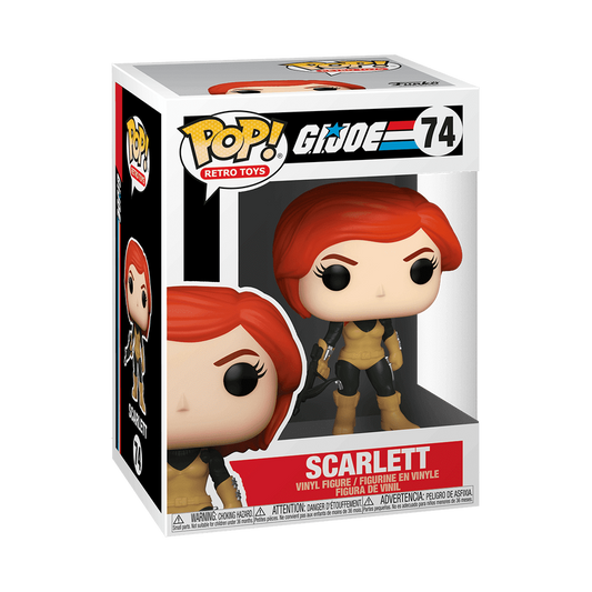 POP! G.I.JOE -  n°74 Scarlett