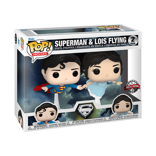 POP! Movies: Superman & Lois Flying Zavvi Exclusive 2 Pack